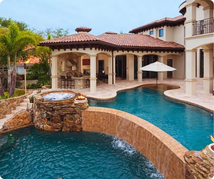 Stylish Pool Renovations for Modern Living Backyard pool renovation with modern finishes and decking